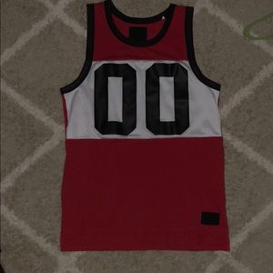 One The Byas Pac Sun “00” Tank Top